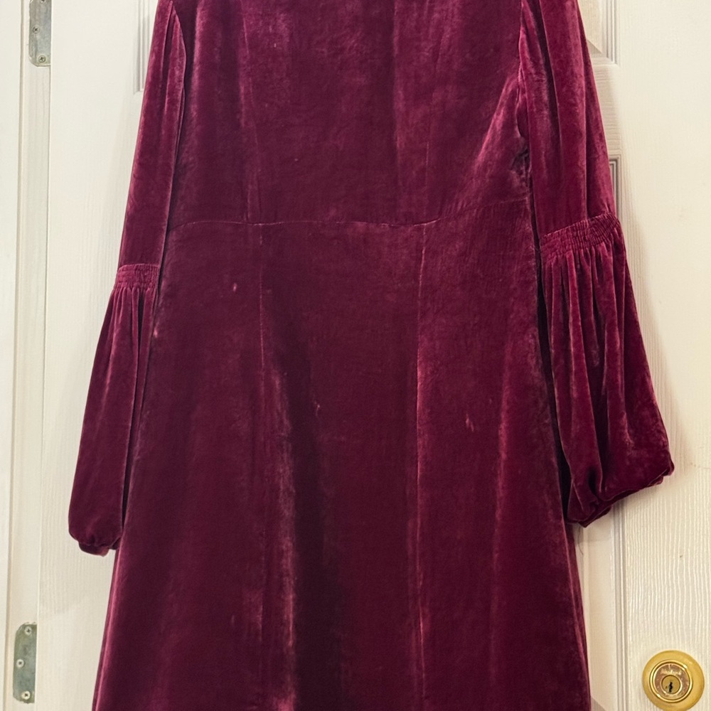 Nanette Lepore Raspberry Soft Velvet Jacket - Picture 8 of 8